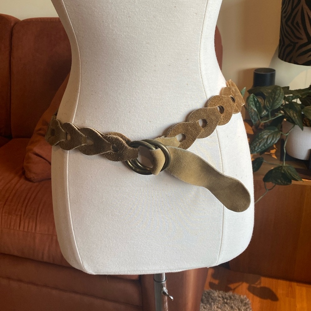 Vintage Suede 70’s Belt
